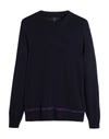 Dunhill Sweaters In Dark Blue
