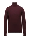 JEORDIE'S JEORDIE'S MAN TURTLENECK BURGUNDY SIZE S VIRGIN WOOL,14134279NH 4