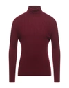 +39 Masq Turtlenecks In Maroon