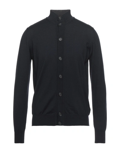Alpha Studio Cardigans In Dark Blue