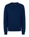 8 By Yoox Sweaters In Dark Blue