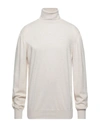Alpha Studio Turtlenecks In Beige