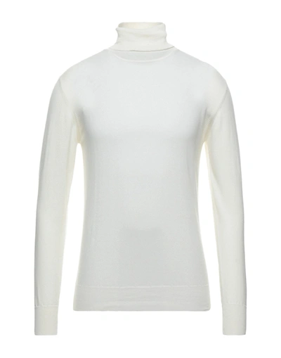 Ballantyne Turtlenecks In Ivory