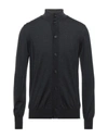 Alpha Studio Cardigans In Steel Grey