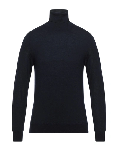 +39 Masq Turtlenecks In Dark Blue