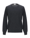 Brooksfield Sweaters In Steel Grey