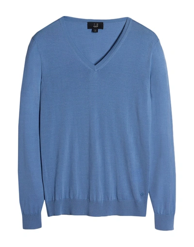 Dunhill Sweaters In Blue