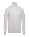 Alpha Studio Turtlenecks In Beige