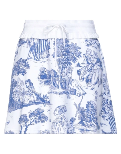 Moschino Mini Skirts In White