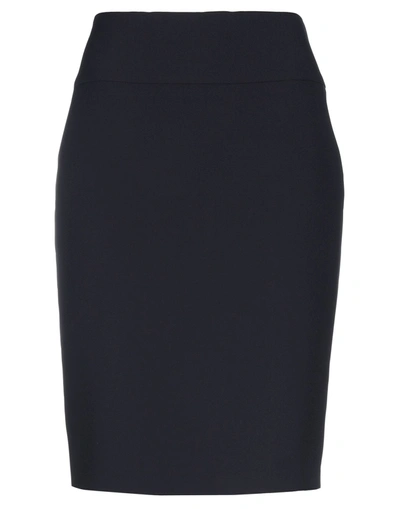 Peserico Sign Midi Skirts In Blue