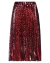Philosophy Di Lorenzo Serafini Midi Skirts In Garnet