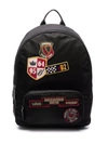 DSQUARED2 EMBROIDERED-LOGO PATCH BACKPACK