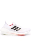 Adidas Originals Ultraboost 21 W Womens Knit Performance Running Shoes In White