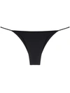 La Reveche Halima Low-rise Bikini Bottoms In Black