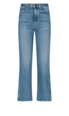 KHAITE KHAITE FLARED CROPPED JEANS