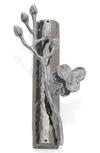 Michael Aram White Orchid Mezuzah In Nickelplate