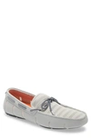 Swims Men's Braided Lace Loafers In Glacier Gray/ Navy