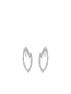 Stephen Webster 18kt White Gold Lady Stardust Diamond Earrings In Silber