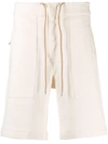 Ambush Drawstring-waist Track Shorts In Neutrals