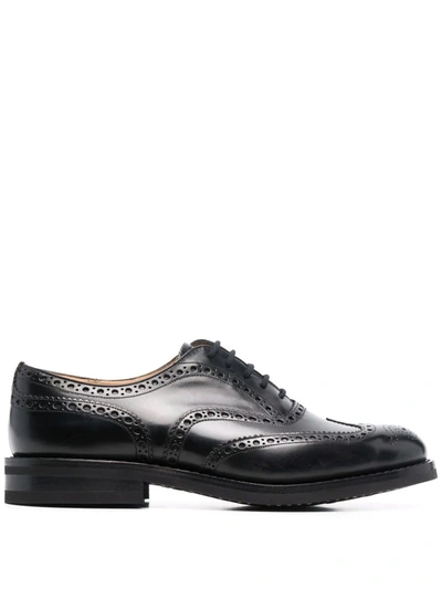 Church's Burwood Lace-up Brogues In Black