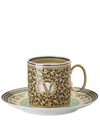 VERSACE BAROCCO MOSAIC CUP AND SAUCER
