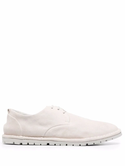 MARSÈLL ROUND-TOE SUEDE LACE-UP SHOES