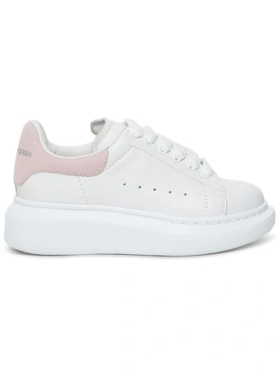 Alexander Mcqueen Kids Chunky Sole Sneakers In White