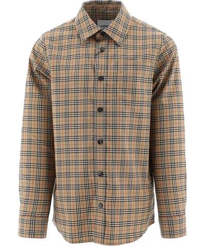 Burberry Kids Vintage Check Shirt In Multi