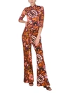 La Doublej Pants With Selva Print In Multicolour