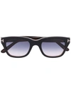 TOM FORD SQUARE-FRAME GRADIENT SUNGLASSES