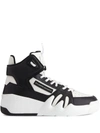 Giuseppe Zanotti Talon High-top Trainers In White