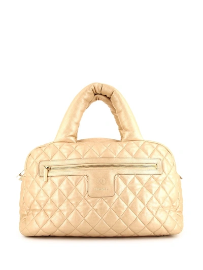 Pre-owned Chanel 2010 Coco Cocoon Handbag In Pink