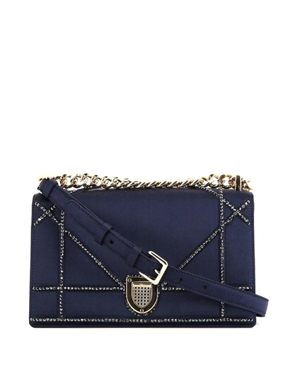 Pre-owned Dior Ama Shoulder Bag In Blue