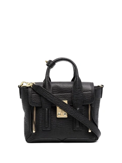 3.1 Phillip Lim Pashli Mini Satchel Bag In Black