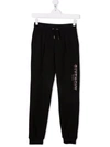 GIVENCHY LOGO-EMBROIDERED TRACK PANTS
