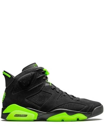 Jordan Air  6 Uo "oregon Ducks Pe" High-top Sneakers In Black