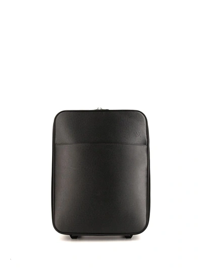 Pre-owned Louis Vuitton 2005  Pegase 45 Suitcase In Black
