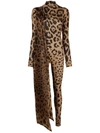 ATU BODY COUTURE LEOPARD-PRINT BODYCON JUMPSUIT