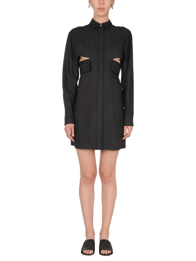 GIVENCHY CHEMISIER WITH GRAPHIC INSERTS,207759