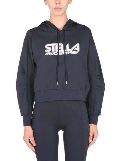 STELLA MCCARTNEY SCUBA SWEATSHIRT WITH LOGO,214084