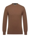 Drumohr Sweaters In Brown