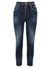 DSQUARED2 BEADED-TRIM CROPPED SKINNY JEANS,S75LB0552S30685470