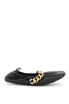 STELLA MCCARTNEY FALABELLA CHAIN BALLET FLATS,800379 KP028 1000