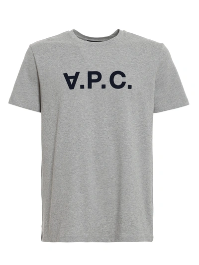 APC T-SHIRT VPC COLOR H,COEMV.H26943 PLB HEATHERED LIGHT GREY