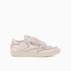 Maison Margiela Men's X Reebok Club C Trompe L'oeil Sneakers In Natural