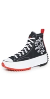 CONVERSE X KEITH HARING RUN STAR HIKE HIGH TOP SNEAKERS,CNVSM30997