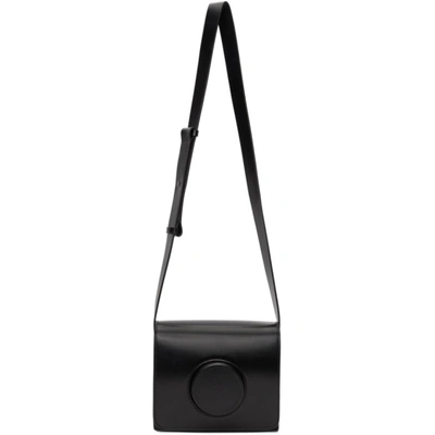 Lemaire Mini Camera Shoulder Bag In 999 Black