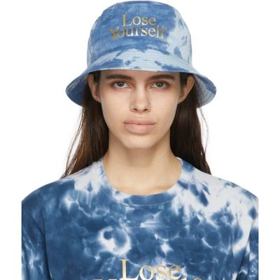 Paco Rabanne Blue Peter Saville Edition 'lose Yourself' Bucket Hat