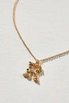 Alex Monroe Floral Monogram Pendant Necklace