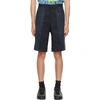 LIAM HODGES NAVY TWILL UNIFIED SHORTS